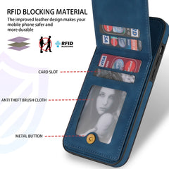 N.BEKUS Vertical Flip Card Slot RFID Phone Case, For iPhone 13 mini, For iPhone 13 Pro, For iPhone 13 Pro Max, For iPhone 14