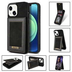 N.BEKUS Vertical Flip Card Slot RFID Phone Case, For iPhone 13 mini, For iPhone 13 Pro, For iPhone 13 Pro Max, For iPhone 14