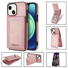 N.BEKUS Vertical Flip Card Slot RFID Phone Case, For iPhone 13 mini, For iPhone 13 Pro, For iPhone 13 Pro Max, For iPhone 14