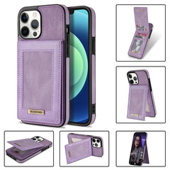N.BEKUS Vertical Flip Card Slot RFID Phone Case, For iPhone 13 mini, For iPhone 13 Pro, For iPhone 13 Pro Max, For iPhone 14