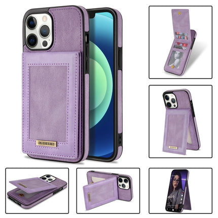 N.BEKUS Vertical Flip Card Slot RFID Phone Case, For iPhone 13 mini, For iPhone 13 Pro, For iPhone 13 Pro Max, For iPhone 14