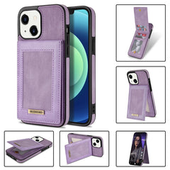 N.BEKUS Vertical Flip Card Slot RFID Phone Case, For iPhone 14 Plus, For iPhone 14 Pro, For iPhone 14 Pro Max, For iPhone 11