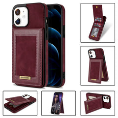 N.BEKUS Vertical Flip Card Slot RFID Phone Case, For iPhone 14 Plus, For iPhone 14 Pro, For iPhone 14 Pro Max, For iPhone 11