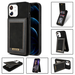 N.BEKUS Vertical Flip Card Slot RFID Phone Case, For iPhone 14 Plus, For iPhone 14 Pro, For iPhone 14 Pro Max, For iPhone 11