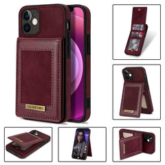 N.BEKUS Vertical Flip Card Slot RFID Phone Case, For iPhone 12, For iPhone XR, For iPhone XS Max, For iPhone XS / X