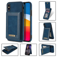 N.BEKUS Vertical Flip Card Slot RFID Phone Case, For iPhone 12, For iPhone XR, For iPhone XS Max, For iPhone XS / X