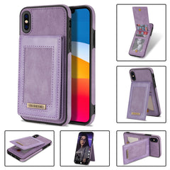 N.BEKUS Vertical Flip Card Slot RFID Phone Case, For iPhone 12, For iPhone XR, For iPhone XS Max, For iPhone XS / X