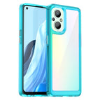 For OPPO Reno 7Z 5G / Transparent Blue