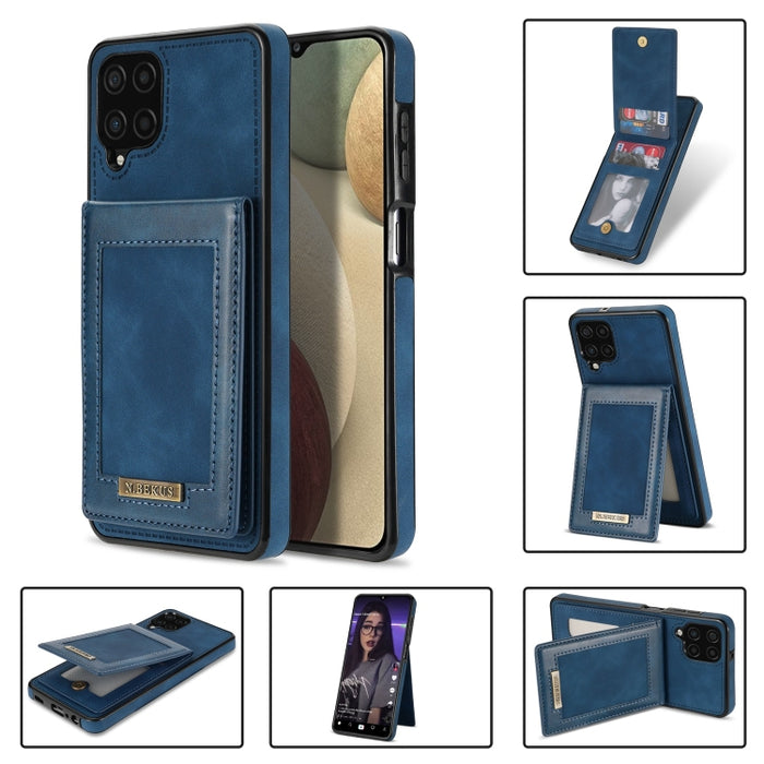 N.Bekus Vertical Flip Card Slot RFID Phone Case, For Samsung Galaxy A12 5G, For Samsung Galaxy A51 4G, For Samsung Galaxy A71 4G, For Samsung Galaxy A53 5G, For Samsung Galaxy A52s / A52 5G