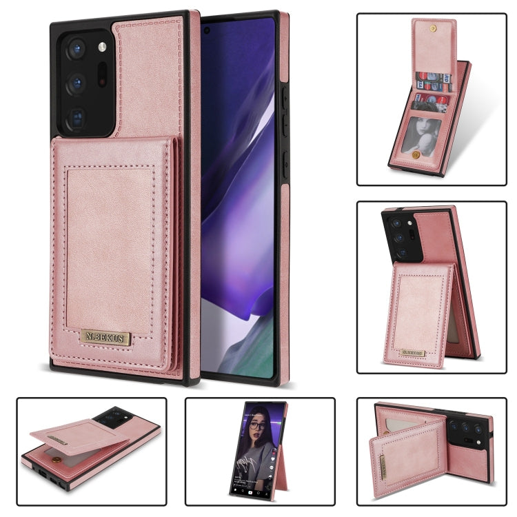 N.Bekus Vertical Flip Card Slot RFID Phone Case, For Samsung Galaxy Note20, For Samsung Galaxy Note20 Ultra, For Samsung Galaxy S20+, For Samsung Galaxy S20