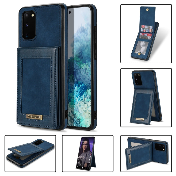 N.Bekus Vertical Flip Card Slot RFID Phone Case, For Samsung Galaxy S20 FE, For Samsung Galaxy S20 Ultra, For Samsung Galaxy S21 Ultra 5G, For Samsung Galaxy S22+ 5G