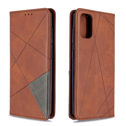 Rhombus Texture Horizontal Flip Magnetic Leather Case with Holder & Card Slots & Wallet, For Nokia 2.3, For Samsung Galaxy A41, For Samsung Galaxy A70e, For Galaxy A41, For Galaxy A70e