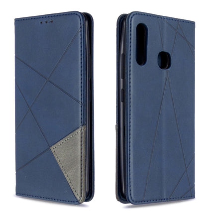 Rhombus Texture Horizontal Flip Magnetic Leather Case with Holder & Card Slots & Wallet, For Nokia 2.3, For Samsung Galaxy A41, For Samsung Galaxy A70e, For Galaxy A41, For Galaxy A70e