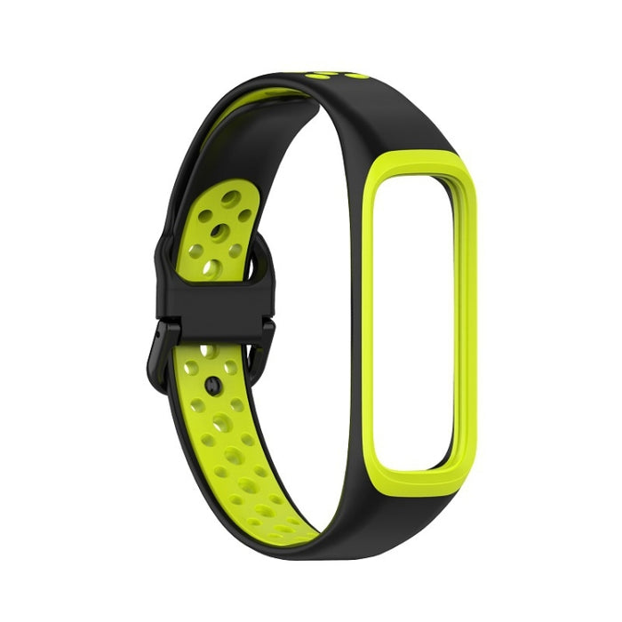 SM-R220 Two-color Silicone Watch Band, For Samsung Galaxy Fit 2