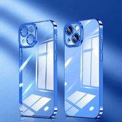 Crystal Plated High Transparency Phone Case, For iPhone 14, For iPhone 14 Plus