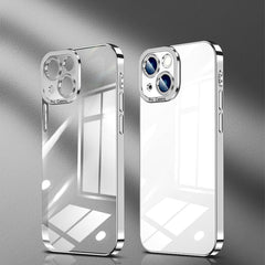 Crystal Plated High Transparency Phone Case, For iPhone 14, For iPhone 14 Plus