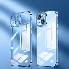 Crystal Plated High Transparency Phone Case, For iPhone 14, For iPhone 14 Plus