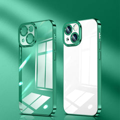 Crystal Plated High Transparency Phone Case, For iPhone 13 mini, For iPhone 13