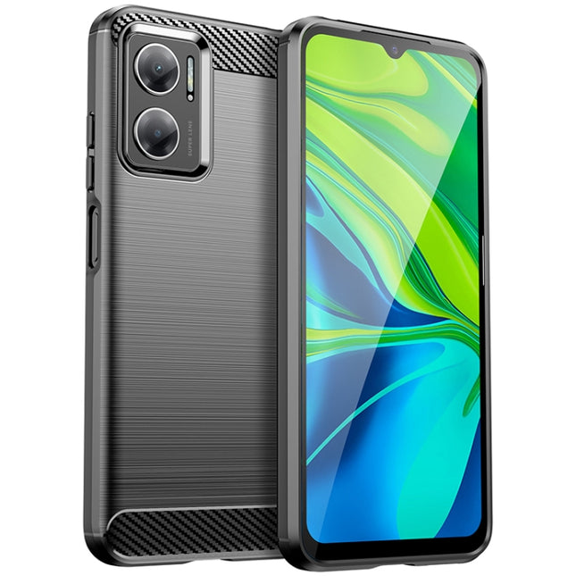 Brushed Texture Carbon Fiber TPU Case, For Xiaomi Redmi Note 11E, For Xiaomi Redmi Note11T Pro 5G, For Xiaomi Redmi Note11T Pro+ 5G