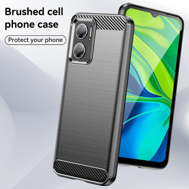 Brushed Texture Carbon Fiber TPU Case, For Xiaomi Redmi Note 11E, For Xiaomi Redmi Note11T Pro 5G, For Xiaomi Redmi Note11T Pro+ 5G