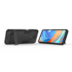 PC + TPU Shockproof Protective Case with Holder, For Xiaomi Redmi Note 9 Pro Max, For Xiaomi Redmi Note 9S