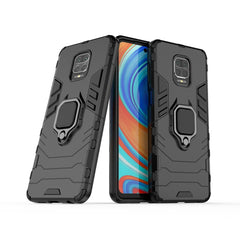 PC + TPU Anti-fall Protective Shell With Magnetic Ring Bracket, For Xiaomi Redmi Note 9 Pro Max, For Xiaomi Redmi Note 9S