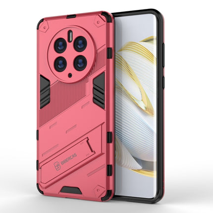 Punk Armor 2 in 1 PC + TPU Shockproof Phone Case with Invisible Holder, For Huawei Mate 50 Pro, For Huawei Mate 50, For Huawei Nova Y90/Enjoy 50 Pro