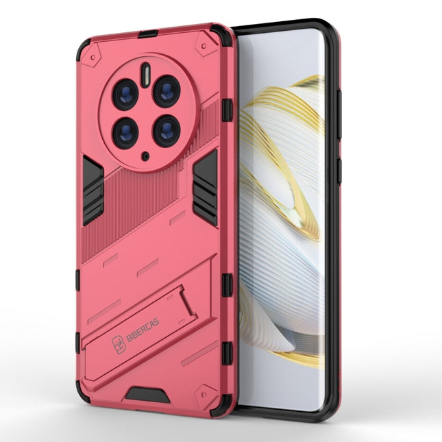 Punk Armor 2 in 1 PC + TPU Shockproof Phone Case with Invisible Holder, For Huawei Mate 50 Pro, For Huawei Mate 50, For Huawei Nova Y90/Enjoy 50 Pro