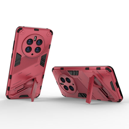 Punk Armor 2 in 1 PC + TPU Shockproof Phone Case with Invisible Holder, For Huawei Mate 50 Pro, For Huawei Mate 50, For Huawei Nova Y90/Enjoy 50 Pro