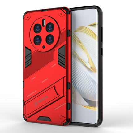 Punk Armor 2 in 1 PC + TPU Shockproof Phone Case with Invisible Holder, For Huawei Mate 50 Pro, For Huawei Mate 50, For Huawei Nova Y90/Enjoy 50 Pro