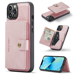 JEEHOOD Retro Magnetic Detachable Leather Phone Case, For iPhone 14, For iPhone 14 Plus, For iPhone 14 Pro, For iPhone 14 Pro Max