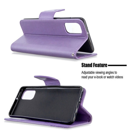 Two Butterflies Embossing Pattern Horizontal Flip Leather Case with Holder & Card Slot & Wallet & Lanyard, For Nokia 2.3, For Galaxy A41, For Galaxy A70e