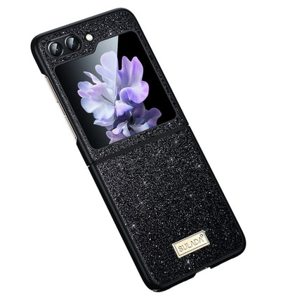 SULADA Shockproof TPU + Handmade Leather Phone Case, For Samsung Galaxy Z Flip4, For Samsung Galaxy Z Flip5