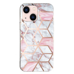 Electroplated Marble Pattern TPU Phone Case, For iPhone 14, For iPhone 14 Plus, For iPhone 14 Pro, For iPhone 14 Pro Max, For iPhone 13 Pro Max