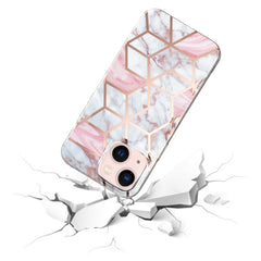 Electroplated Marble Pattern TPU Phone Case, For iPhone 14, For iPhone 14 Plus, For iPhone 14 Pro, For iPhone 14 Pro Max, For iPhone 13 Pro Max