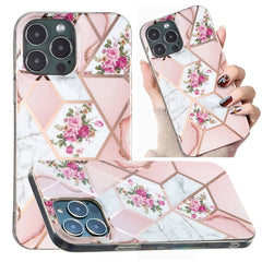 Electroplated Marble Pattern TPU Phone Case, For iPhone 14, For iPhone 14 Plus, For iPhone 14 Pro, For iPhone 14 Pro Max, For iPhone 13 Pro Max