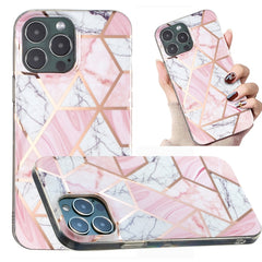 Electroplated Marble Pattern TPU Phone Case, For iPhone 14, For iPhone 14 Plus, For iPhone 14 Pro, For iPhone 14 Pro Max, For iPhone 13 Pro Max