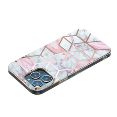 Electroplated Marble Pattern TPU Phone Case, For iPhone 13 Pro, For iPhone 13, For iPhone 13 mini, For iPhone 12 Pro Max, For iPhone 12 / 12 Pro