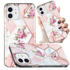 Electroplated Marble Pattern TPU Phone Case, For iPhone 12 mini, For iPhone 11 Pro Max, For iPhone 11 Pro, For iPhone 11, For iPhone SE 2022 / SE 2020 / 8 / 7