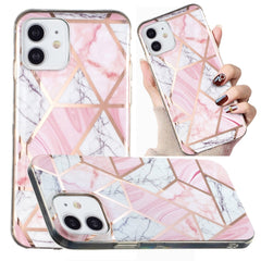 Electroplated Marble Pattern TPU Phone Case, For iPhone 12 mini, For iPhone 11 Pro Max, For iPhone 11 Pro, For iPhone 11, For iPhone SE 2022 / SE 2020 / 8 / 7