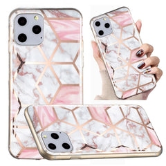 Electroplated Marble Pattern TPU Phone Case, For iPhone 12 mini, For iPhone 11 Pro Max, For iPhone 11 Pro, For iPhone 11, For iPhone SE 2022 / SE 2020 / 8 / 7