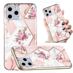 Electroplated Marble Pattern TPU Phone Case, For iPhone 12 mini, For iPhone 11 Pro Max, For iPhone 11 Pro, For iPhone 11, For iPhone SE 2022 / SE 2020 / 8 / 7