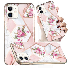 Electroplated Marble Pattern TPU Phone Case, For iPhone 12 mini, For iPhone 11 Pro Max, For iPhone 11 Pro, For iPhone 11, For iPhone SE 2022 / SE 2020 / 8 / 7