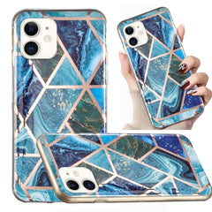 Electroplated Marble Pattern TPU Phone Case, For iPhone 12 mini, For iPhone 11 Pro Max, For iPhone 11 Pro, For iPhone 11, For iPhone SE 2022 / SE 2020 / 8 / 7