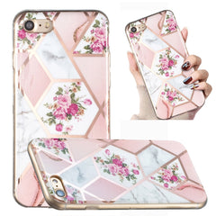 Electroplated Marble Pattern TPU Phone Case, For iPhone 12 mini, For iPhone 11 Pro Max, For iPhone 11 Pro, For iPhone 11, For iPhone SE 2022 / SE 2020 / 8 / 7