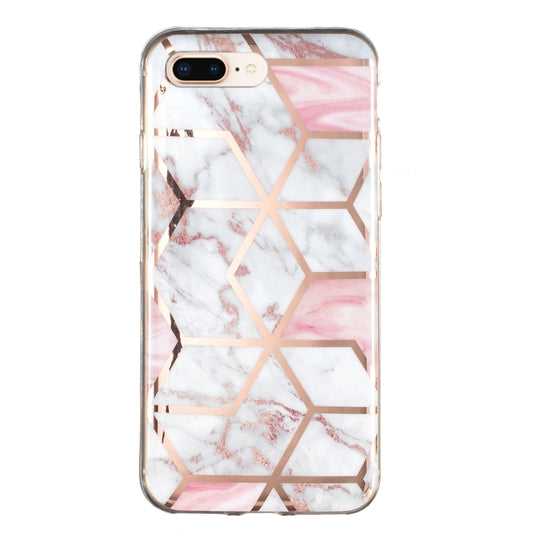 Electroplated Marble Pattern TPU Phone Case, For iPhone 8 Plus / 7 Plus, For iPhone XS / X, For iPhone XS Max, For iPhone XR