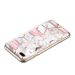 Electroplated Marble Pattern TPU Phone Case, For iPhone 8 Plus / 7 Plus, For iPhone XS / X, For iPhone XS Max, For iPhone XR