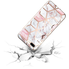 Electroplated Marble Pattern TPU Phone Case, For iPhone 8 Plus / 7 Plus, For iPhone XS / X, For iPhone XS Max, For iPhone XR