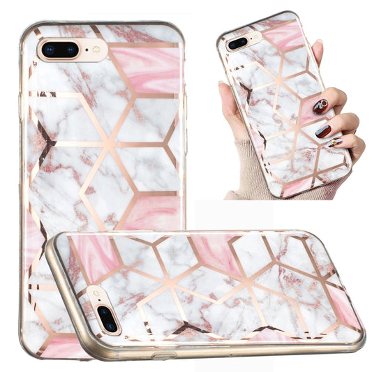 Electroplated Marble Pattern TPU Phone Case, For iPhone 8 Plus / 7 Plus, For iPhone XS / X, For iPhone XS Max, For iPhone XR