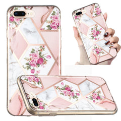 Electroplated Marble Pattern TPU Phone Case, For iPhone 8 Plus / 7 Plus, For iPhone XS / X, For iPhone XS Max, For iPhone XR